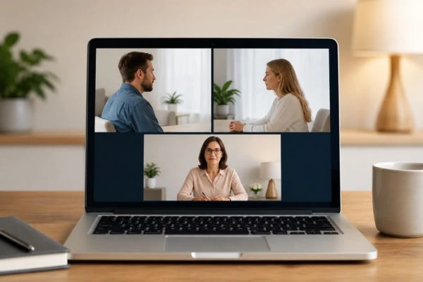 Image of online shuttle mediation Dronfield