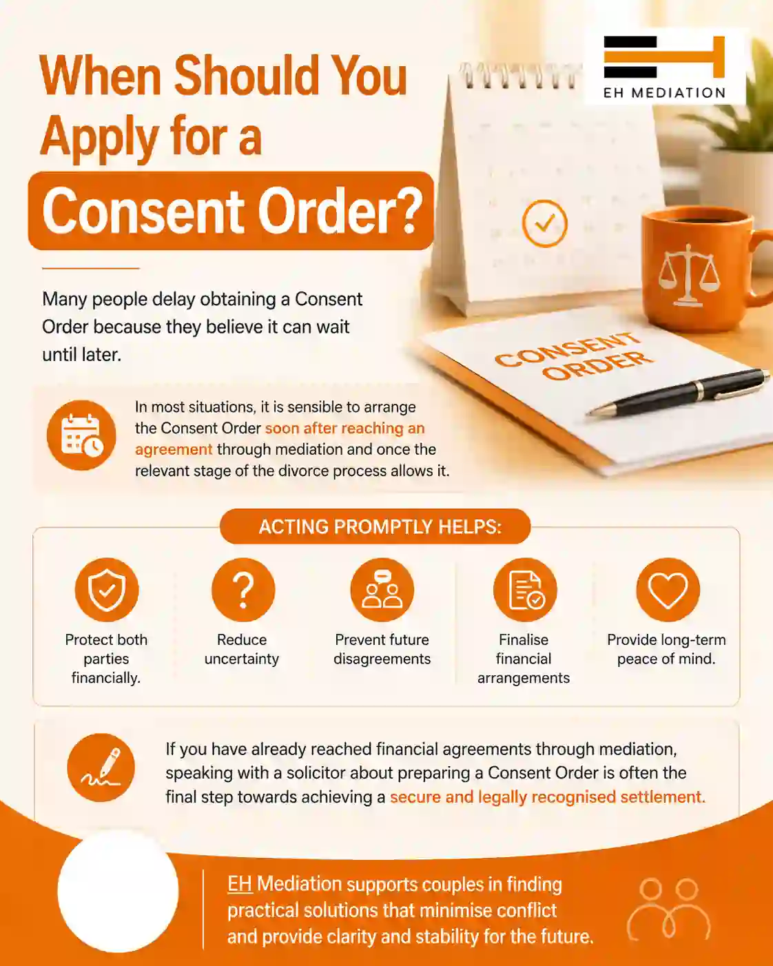 When Should You Apply for a Consent Order Dronfield?